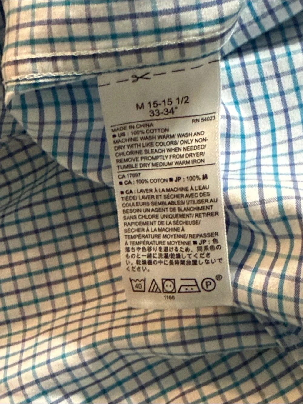 Banana Republic Light Blue Micro-Check Dress Shirt